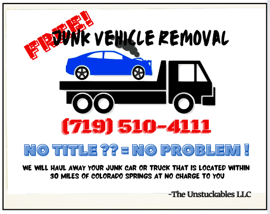 FREE Junk Vehicle Removal Service